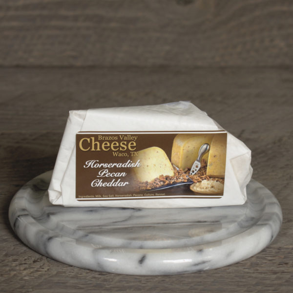 Package of Horseradish Pecan Cheddar